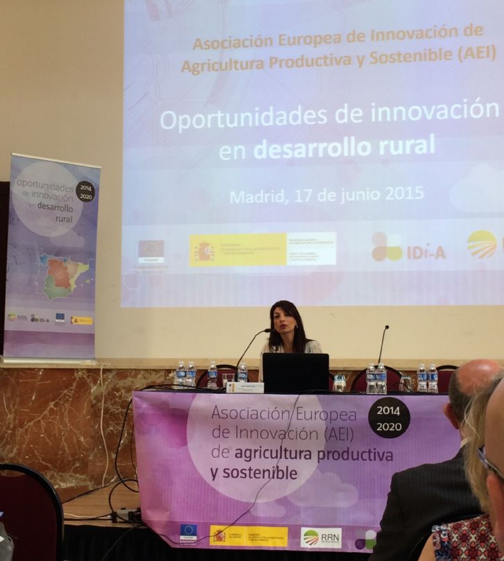Jornada sobre Oportunidades de innovacin en desarrollo rural 2014-2020, Asociacin Europea de Innovacin, isabel bombal