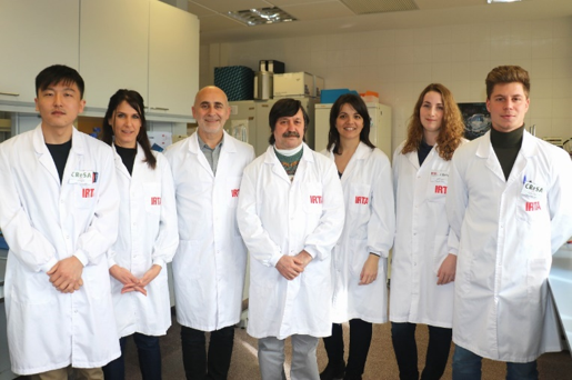 El equipo de investigación de coronavirus del IRTA-CReSA. Foto: IRTA
