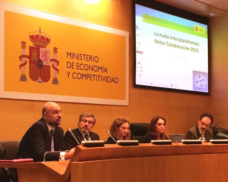 Jornada Interplataformas sobre la Convocatoria Retos-Colaboracin del 15 de enero del 2015.
