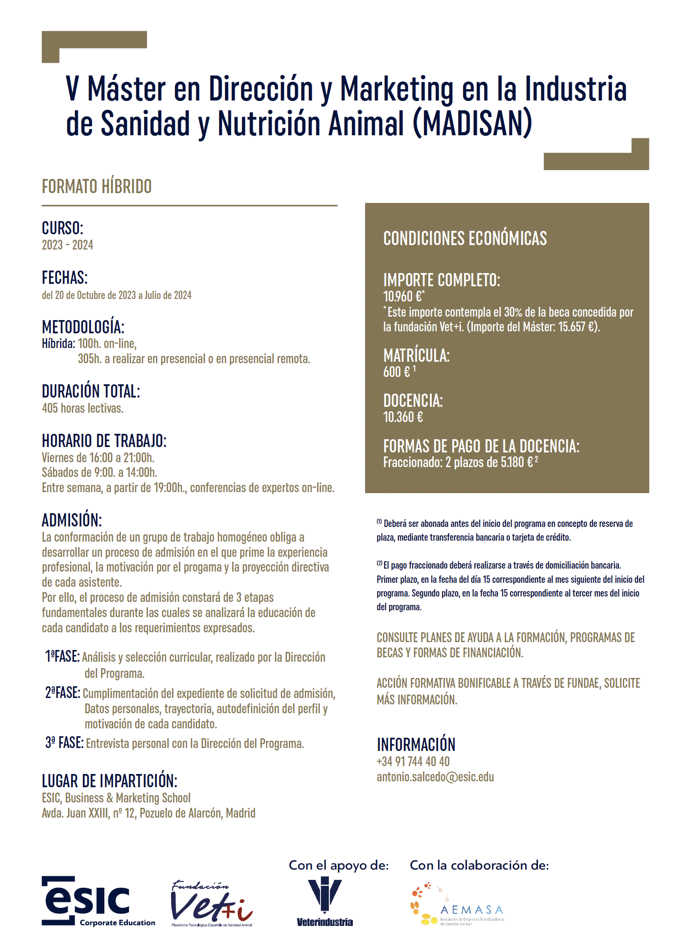 Condiciones