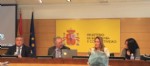 TRANSFIERE 2016,Secretario General y Director General en funciones de la Agencia Andaluza del Conocimiento de la Junta de Andaluca, Pedro Bisbal, Presidente del Comit Organizador, Felipe Romera y la Directora de Foro Transfiere, Marta Raspall