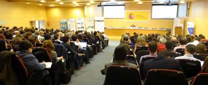 jornada retos colaboracin, retos 2016 vet+i, santiago de andres, maria angeles ferre, gonzaga ruiz de gauna, plataformas tecnologicas, bioeconomia, vet+i, sanidad animal