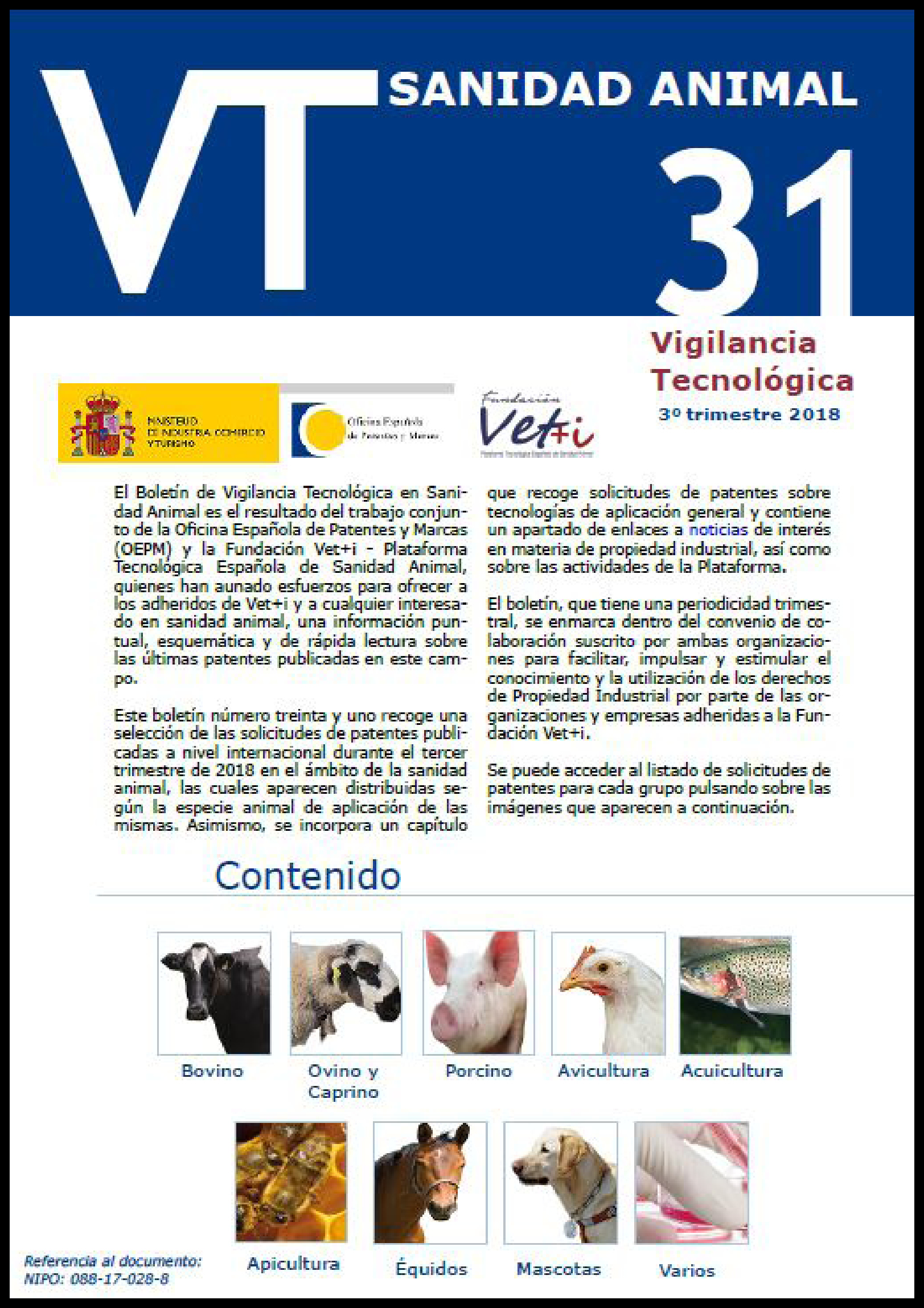 BVT Sanidad Animal  fundacion vetmasi, fundacion vet+i, sanidad animal, patentes animal