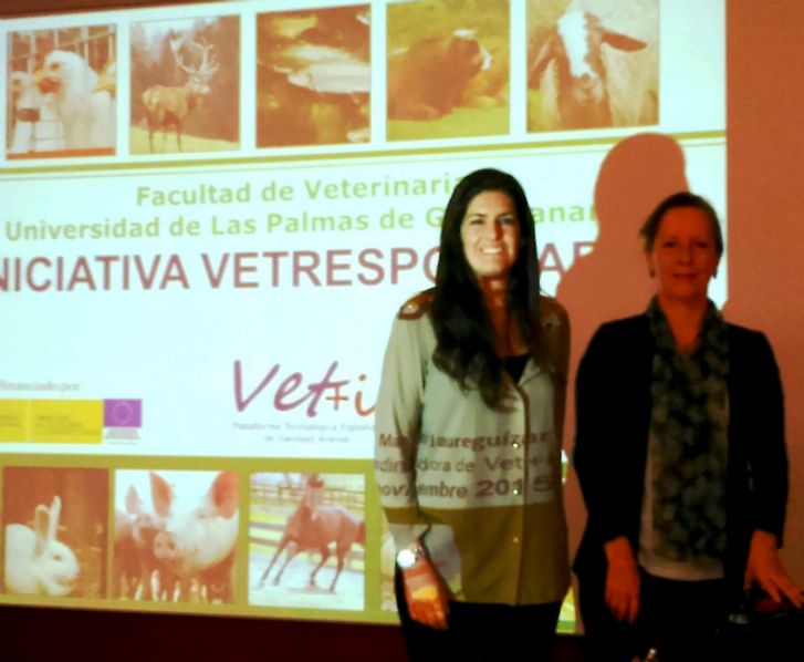 facultad veterinaria de canarias, vet+i, remedios ezquerra, maria jaureguizar, Juan Alberto Corbera, sanidad animal,. farmacovigilancia veterinaria