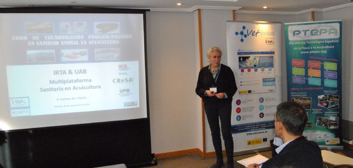 foro de colaboracin publico-privada de sanidad animal en acuicultura, dolors furones, IRTA