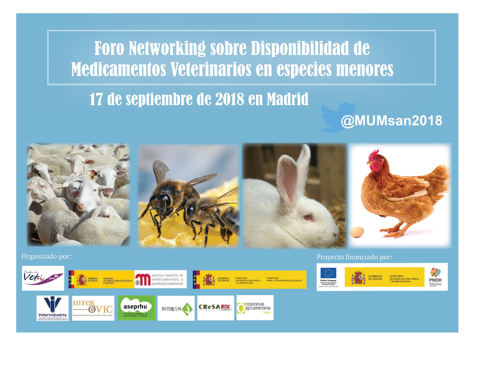 Disponibilidad de medicamentos veterinarios y productos zoosanitarios en especies menoress