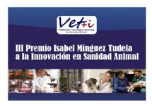 premio innovacion sanidad animal, ISABEL MINGUEZ TUDELA, VET+I,