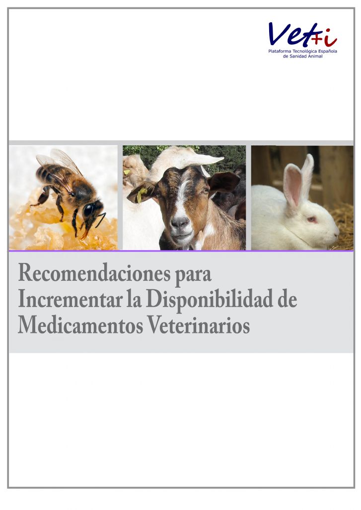 Documento recomendaciones para incrementar la disponibilidad de medicamentos veterinarios